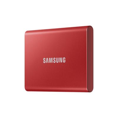 Disco Externo SSD Samsung Portable T7 1TB/ USB 3.2/ Rojo