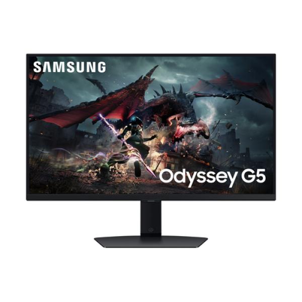 Monitor Gaming Samsung Odyssey G5 S32CG510EU 32'/ QHD/ 1ms/ 165Hz/ VA/ Regulable en altura/ Negro