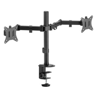 Iggual spm02 soporte pinza 2 monitores 17"-32"