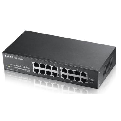 Zyxel gs1100-16 v3 switch 16xgbe no gest desk/rack