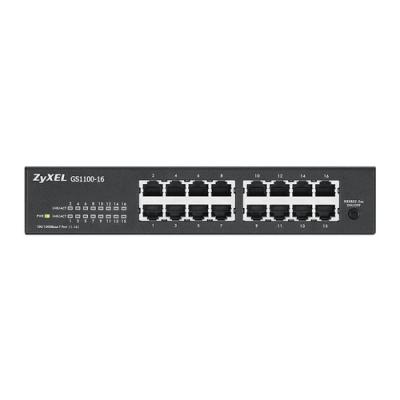 Zyxel gs1100-16 v3 switch 16xgbe no gest desk/rack