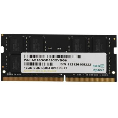 Memoria RAM Apacer ES.16G21.GSH 16GB/ DDR4/ 3200MHz/ 1.2V/