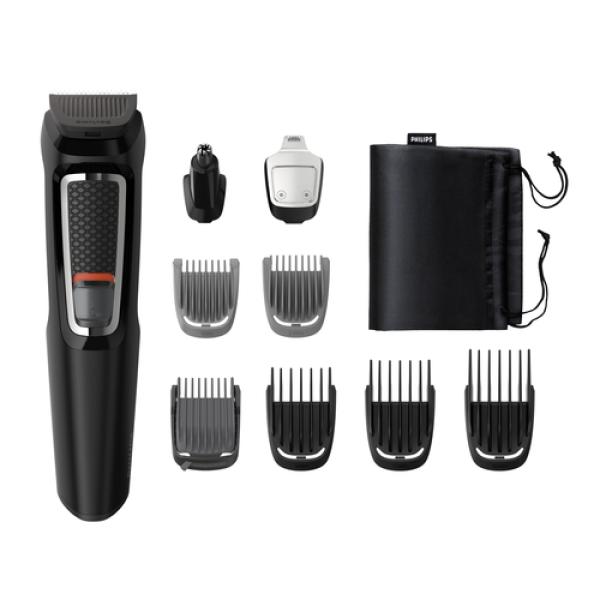 Cortapelos Multigroom Series 3000 Philips MG3740 con Batería/ 9 Accesorios