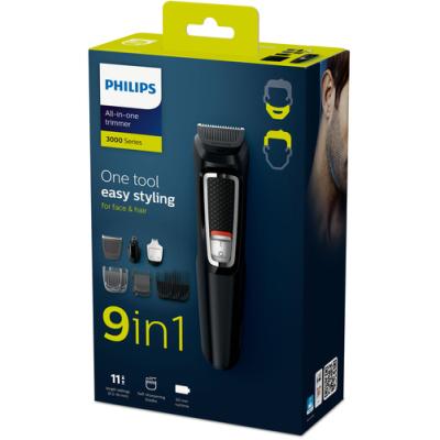 Cortapelos Multigroom Series 3000 Philips MG3740 con Batería/ 9