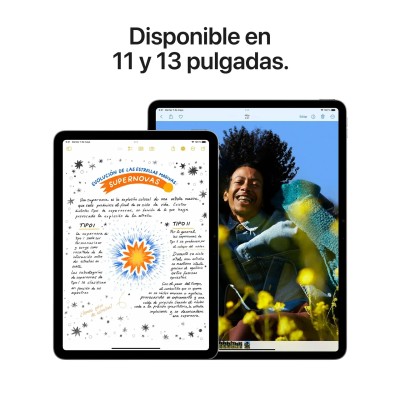 Apple iPad Air 2024 13' 256GB con M2 Wifi Gris Espacial