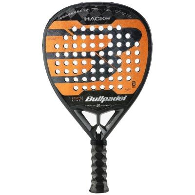 Pala de Pádel Bullpadel Hack 03 2024/ Negra y Naranja