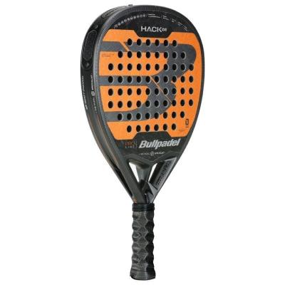 Pala de Pádel Bullpadel Hack 03 2024/ Negra y Naranja