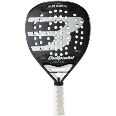 Pala de Pádel Bullpadel Neuron 2024/ Blanca y Negra (Fede