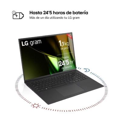 Portátil LG Gram 16Z90S-G.AD7BB Intel Core Ultra 7-155H/ 32GB/