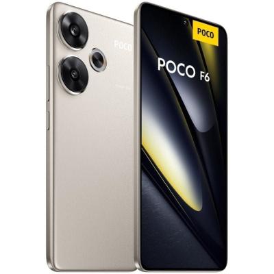 Smartphone Xiaomi POCO F6 8GB/ 256GB/ 6.67'/ 5G/ Titanio