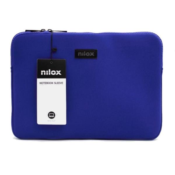 Nilox sleeve portatil 15.6" azul