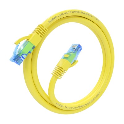 Cable de Red RJ45 AWG26 CCA UTP Aisens A135-0834 Cat.6/ 1.5m/