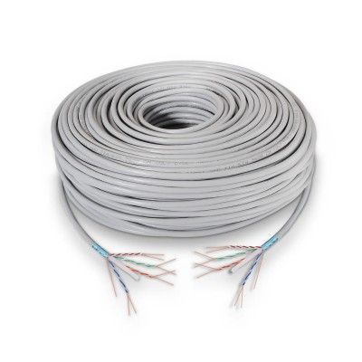 Aisens Bobina de cable RJ45 FTP Cat.6 Rigido AWG24 100 mts