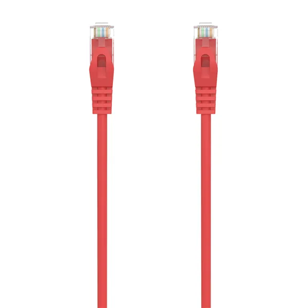 Cable de Red RJ45 AWG24 UTP Aisens A145-0556 Cat.6A/ LSZH/ 25cm/ Rojo