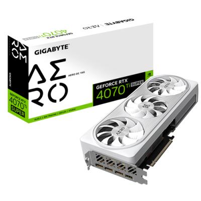 GIGABYTE AERO GeForce RTX 4070 Ti SUPER OC 16G NVIDIA 16 GB