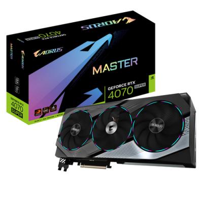 GIGABYTE AORUS GeForce RTX 4070 SUPER MASTER 12G NVIDIA 12 GB