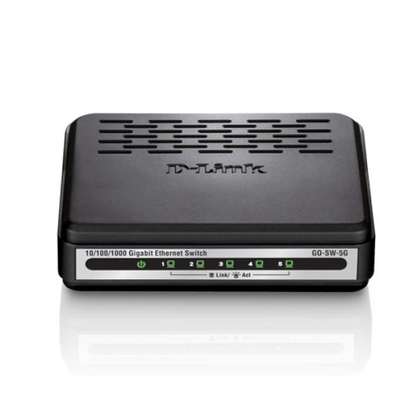 D-Link GO-SW-5G No administrado Gigabit Ethernet (10/100/1000) Blanco