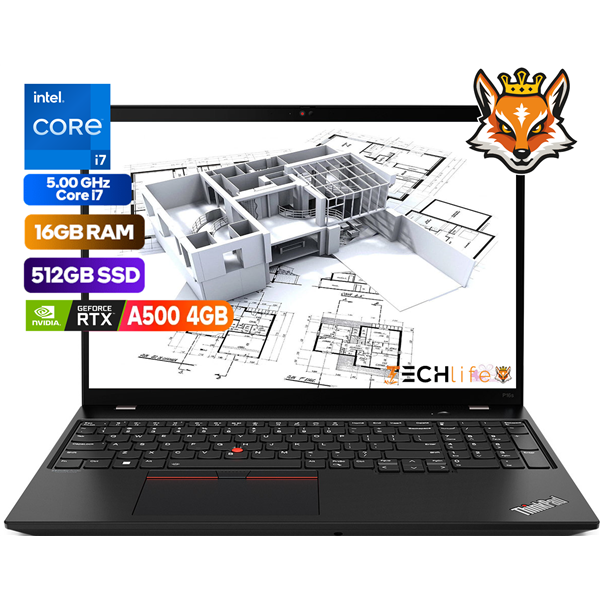 Lenovo ThinkPad P16s G2 - Intel Core i7-1360P 16GB 512GB SSD RTX A500 16" W11Pro