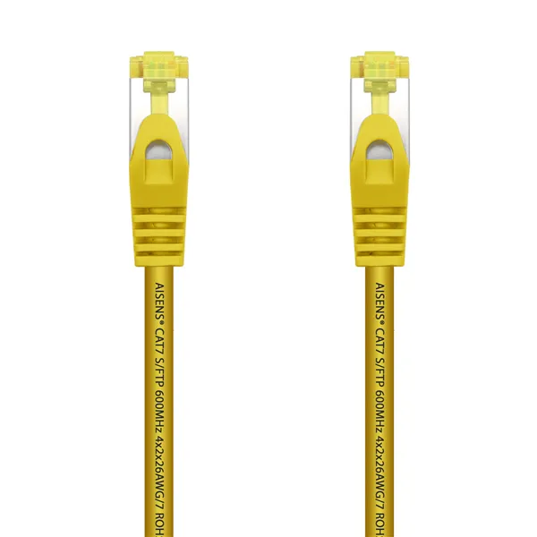 Cable de Red RJ45 SFTP Aisens A146-0472 Cat.7/ 25cm/ Amarillo