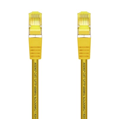 Cable de Red RJ45 SFTP Aisens A146-0474 Cat.7/ 1m/ Amarillo