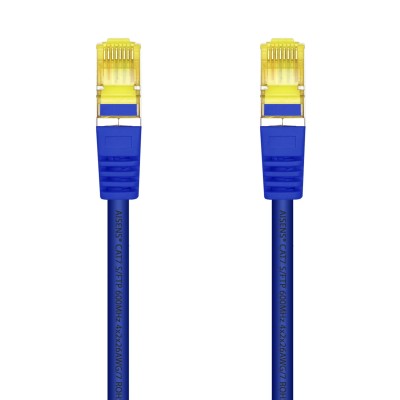 Cable de Red RJ45 SFTP Aisens A146-0476 Cat.7/ 25cm/ Azul