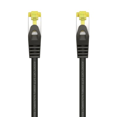 Cable de Red RJ45 SFTP Aisens A146-0487 Cat.7/ 2m/ Negro