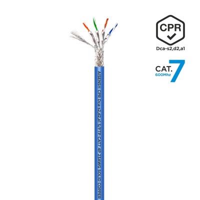 Bobina de Cable RJ45 SFTP AWG23 LSZH CPR Dca Aisens A146-0664