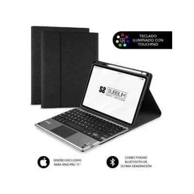 Funda con Teclado Subblim Keytab Pro Bluetooth ToucHPad para