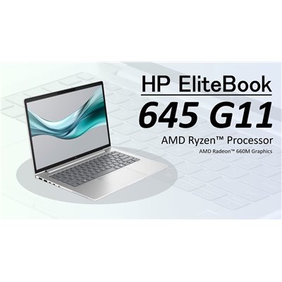 HP EliteBook 645 G11 - AMD Ryzen 5 PRO 7535U 16GB 512GB SSD 14"