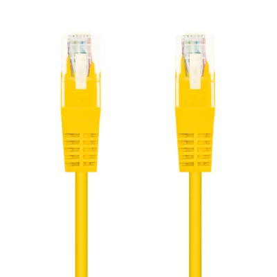 Cable de Red RJ45 AWG24 UTP Nanocable 10.20.0401-Y Cat.6/ 1m/