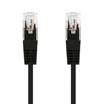 Cable de Red RJ45 UTP Nanocable 10.20.0402-BK Cat.6/ 2m/ Negro