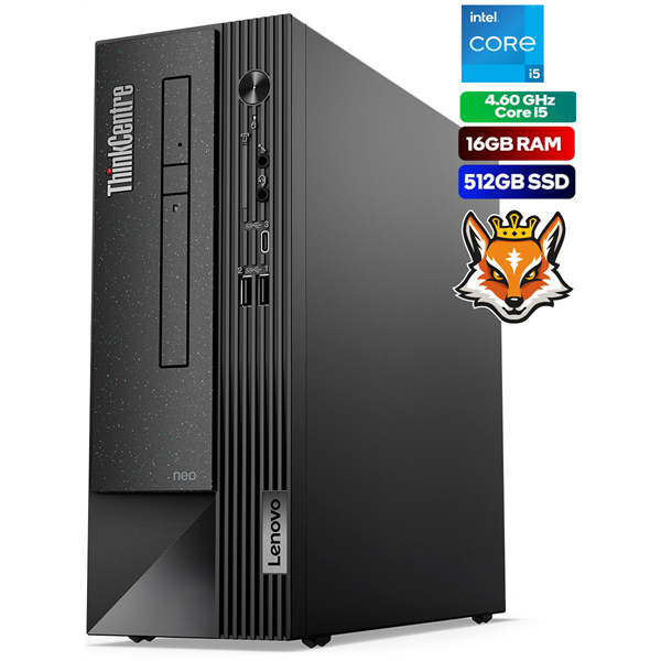 Lenovo ThinkCentre neo 50s G4 - Intel Core i5-13400 16GB 512GB SSD W11Pro SFF PC Negro