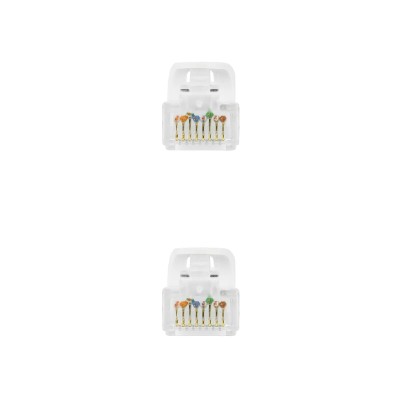 Cable de Red RJ45 UTP Nanocable 10.20.1802-W Cat.6A/ 2m/ Blanco