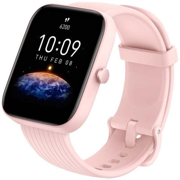 Smartwatch Huami Amazfit Bip 3 Pro/ Notificaciones/ Frecuencia Cardiaca/ GPS/ Rosa