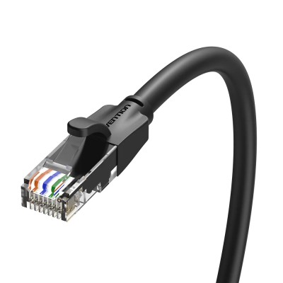 Cable de Red RJ45 UTP Vention IBEBF Cat.6/ 1m/ Negro