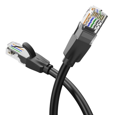 Cable de Red RJ45 UTP Vention IBEBF Cat.6/ 1m/ Negro