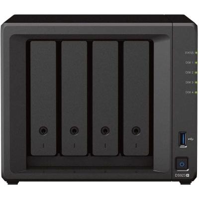 NAS Synology Diskstation DS923+/ 4 Bahías 3.5'- 2.5'/ 4GB DDR4/