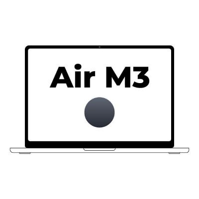 Apple Macbook Air 15' / M3 8-Core CPU/ 8Gb/ 256Gb SSD/ 10-Core