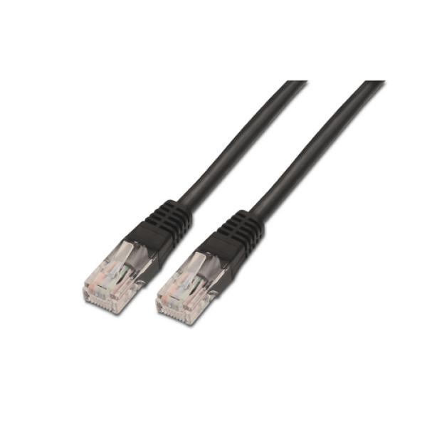 Cable de Red RJ45 UTP Aisens A135-0260 Cat.6/ 3m/ Negro