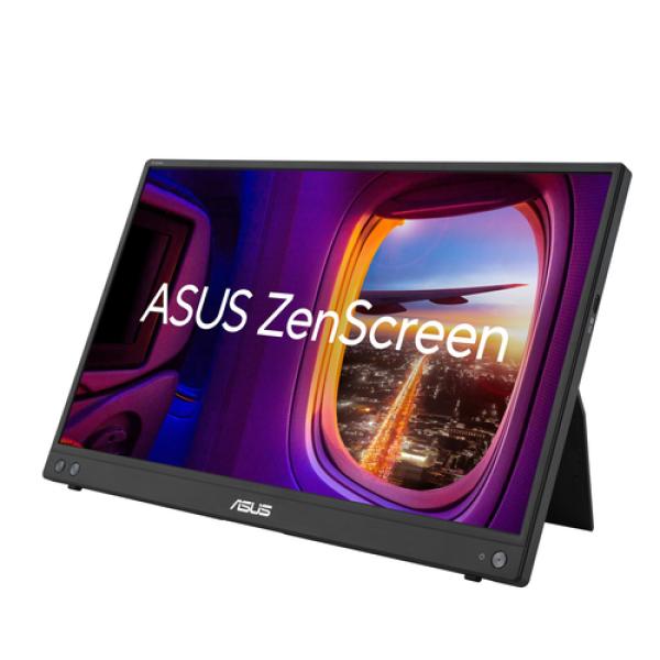 Monitor Portátil Asus ZenScreen MB16AHV 15.6'/ Full HD/ Negro