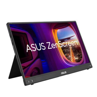 Monitor Portátil Asus ZenScreen MB16AHV 15.6'/ Full HD/ Negro