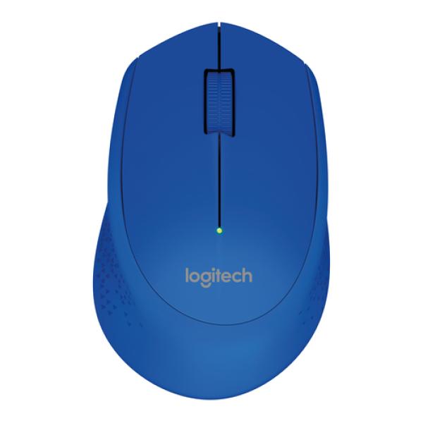 Mouse Logitech Wireless M280 Color Azul (duracion De Las Pilas 18 Meses)