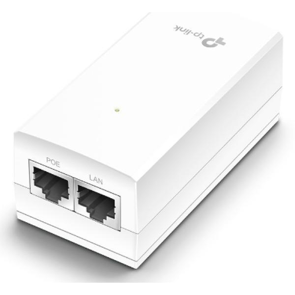 Adaptador Poe Pasivo Tp-link Tl-poe2412g 24v 1p Giga Con Kit De Montaje En Pared