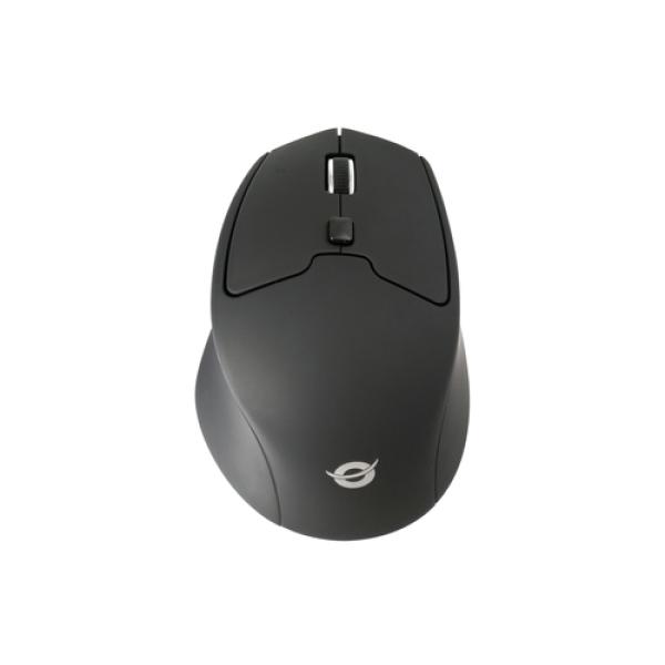 Mouse Conceptronic Bluetooth Lorcan02 Ergo 6 Botones 1600dpi Color Negro