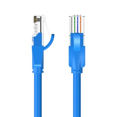 Cable de Red RJ45 UTP Vention IBELD Cat.6/ 50cm/ Azul