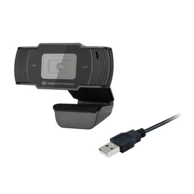 Webcam Hd Conceptronic Amdis 1080p Interpolado Usb 3.6mm 30 Fps