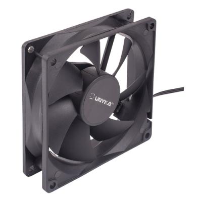 Ventilador Interno Unyka 90mm Color Negro 7 Aspas