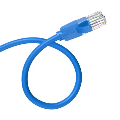 Cable de Red RJ45 UTP Vention IBELG Cat.6/ 1.5m/ Azul