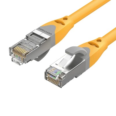 Cable de Red RJ45 SFTP Vention IBHYF Cat.6a/ 1m/ Naranja