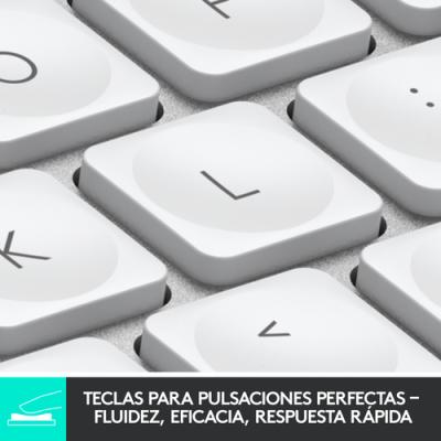 Teclado Logitech Mx Keys Mini Para Mac Wireless Color Gris